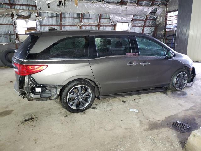 5FNRL6H96NB054643 - 2022 HONDA ODYSSEY ELITE GRAY photo 3