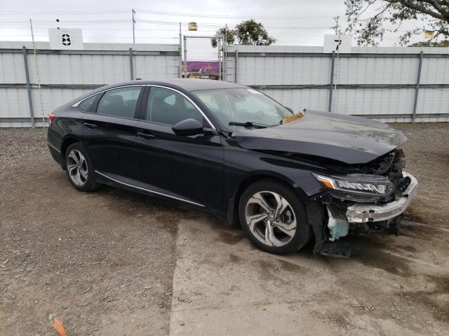 1HGCV1F42JA248200 - 2018 HONDA ACCORD EX BLACK photo 4