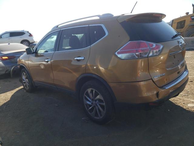 5N1AT2MVXEC776036 - 2014 NISSAN ROGUE S GOLD photo 2