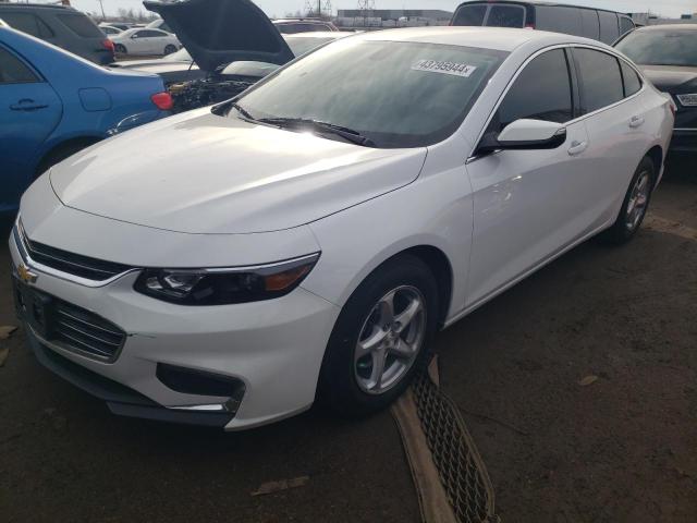 1G1ZD5ST0JF240141 - 2018 CHEVROLET MALIBU LT WHITE photo 1