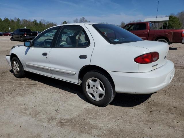 1G1JC524217377391 - 2001 CHEVROLET CAVALIER BASE WHITE photo 2