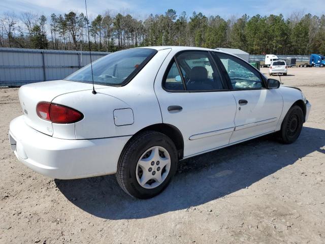 1G1JC524217377391 - 2001 CHEVROLET CAVALIER BASE WHITE photo 3