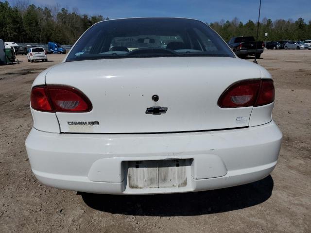 1G1JC524217377391 - 2001 CHEVROLET CAVALIER BASE WHITE photo 6