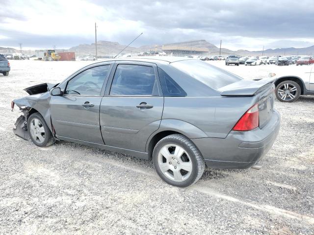 1FAHP34N66W127143 - 2006 FORD FOCUS ZX4 GRAY photo 2