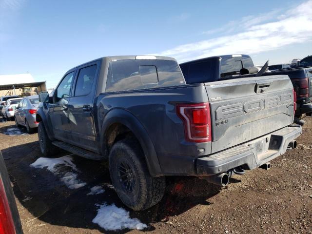 1FTFW1RG5LFA39067 - 2020 FORD F150 RAPTOR GRAY photo 2