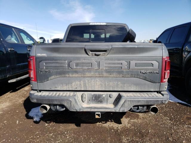 1FTFW1RG5LFA39067 - 2020 FORD F150 RAPTOR GRAY photo 6