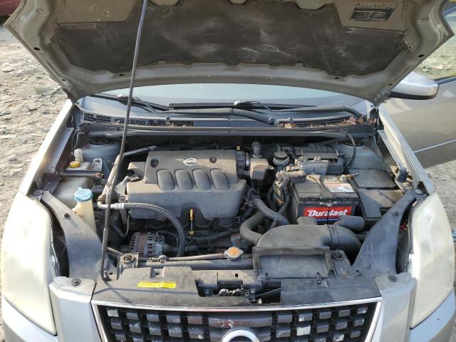 3N1AB61E38L624730 - 2008 NISSAN SENTRA 2.0 GRAY photo 11