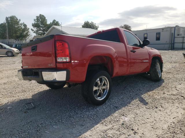 1GTN1TEX7BZ445036 - 2011 GMC SIERRA C1500 RED photo 3