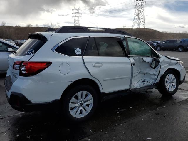 4S4BSAFC5J3313728 - 2018 SUBARU OUTBACK 2.5I PREMIUM WHITE photo 3