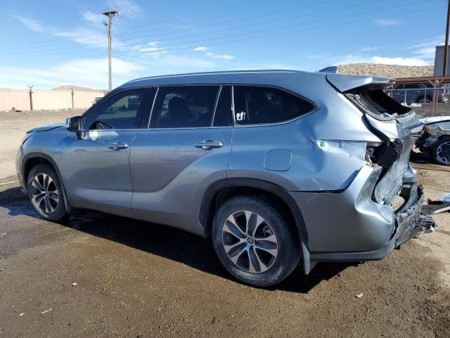 5TDHZRBH2MS061773 - 2021 TOYOTA HIGHLANDER XLE 蓝色 照片 2
