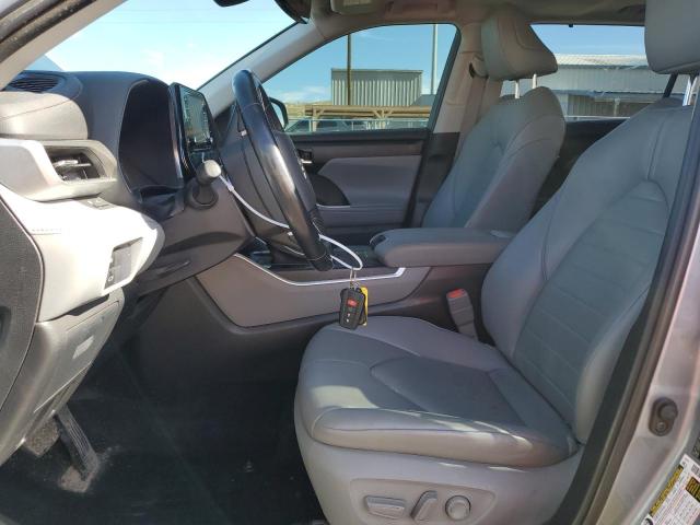 5TDHZRBH2MS061773 - 2021 TOYOTA HIGHLANDER XLE 蓝色 照片 7