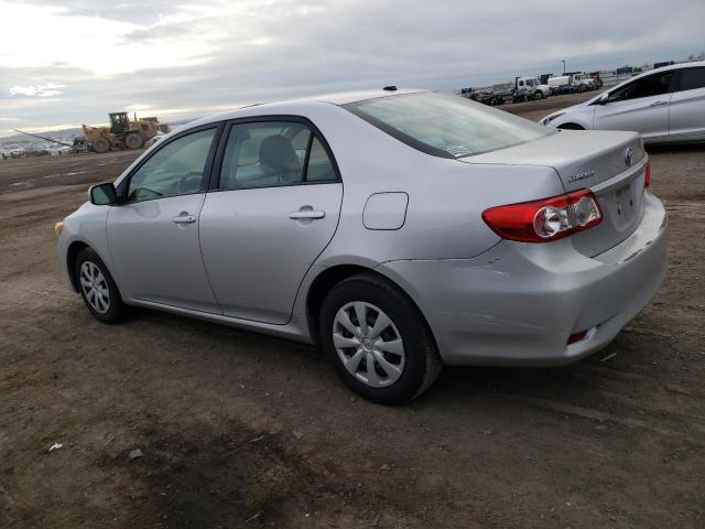 2T1BU4EE2BC567716 - 2011 TOYOTA COROLLA BASE SILVER photo 2