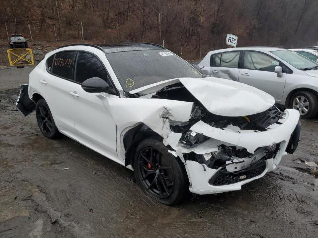 ZASPAKBN1M7D12297 - 2021 ALFA ROMEO STELVIO TI თეთრი ფოტო 4