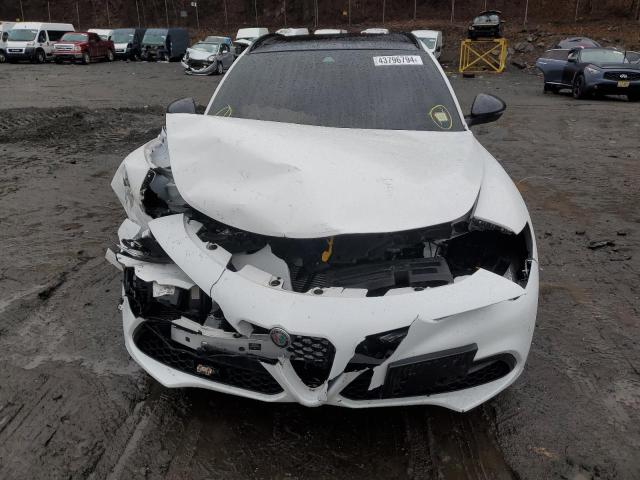ZASPAKBN1M7D12297 - 2021 ALFA ROMEO STELVIO TI თეთრი ფოტო 5