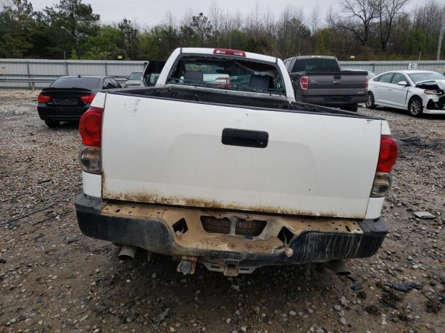 5TFLT52147X002813 - 2007 TOYOTA TUNDRA WHITE photo 6