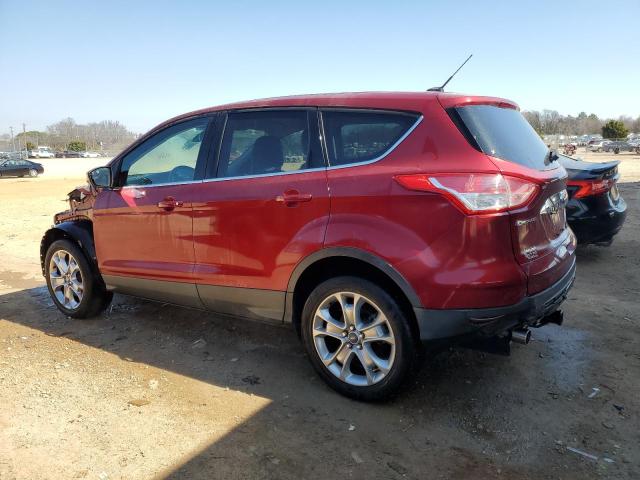 1FMCU0H9XDUC31101 - 2013 FORD ESCAPE SEL RED photo 2