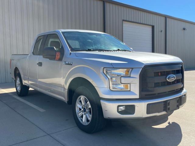 1FTEX1C82FKF16561 - 2015 FORD F150 SUPER CAB SILVER photo 1