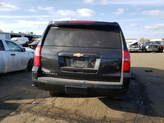 1GNSKHKC4LR301550 - 2020 CHEVROLET SUBURBAN K1500 LT BLACK photo 6