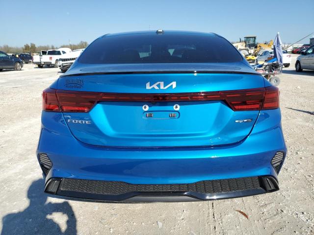 3KPF54AD6NE456717 - 2022 KIA FORTE GT LINE BLUE photo 6