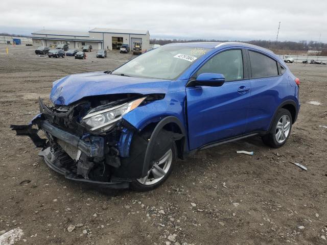 3CZRU6H59LM706359 - 2020 HONDA HR-V EX BLUE photo 1