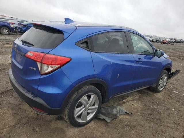 3CZRU6H59LM706359 - 2020 HONDA HR-V EX BLUE photo 3