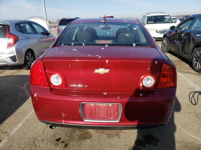 1G1ZC5E17BF327677 - 2011 CHEVROLET MALIBU 1LT BURGUNDY photo 6