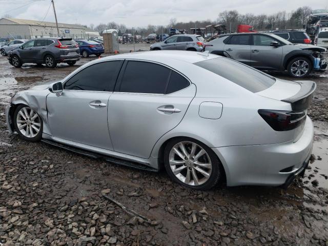 JTHCK262495035005 - 2009 LEXUS IS 250 SILVER photo 2