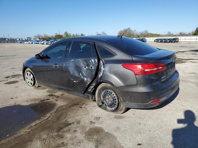 1FADP3E2XJL277527 - 2018 FORD FOCUS S GRAY photo 2