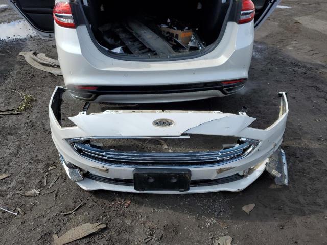 3FA6P0T94HR225944 - 2017 FORD FUSION SE WHITE photo 12