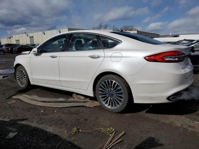 3FA6P0T94HR225944 - 2017 FORD FUSION SE WHITE photo 2