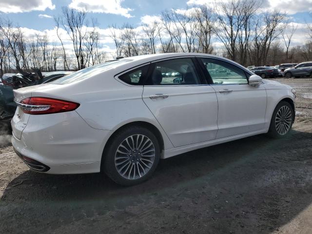 3FA6P0T94HR225944 - 2017 FORD FUSION SE WHITE photo 3