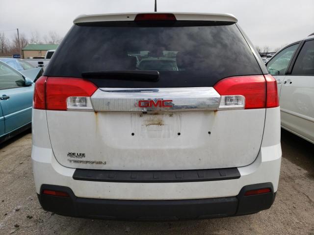 2GKALSEK3D6116229 - 2013 GMC TERRAIN SLE WHITE photo 6