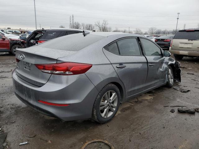 5NPD84LF8JH343953 - 2018 HYUNDAI ELANTRA SEL SILVER photo 3