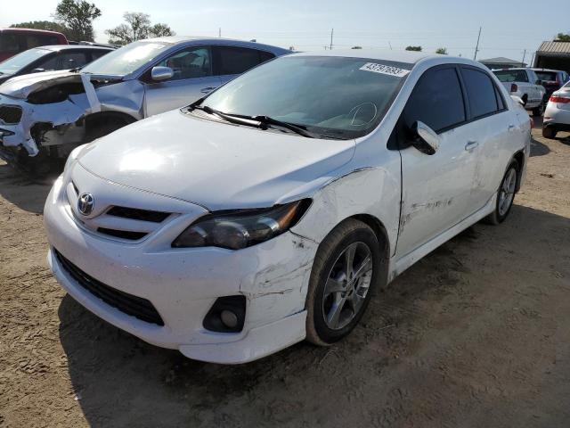 5YFBU4EE0CP012782 - 2012 TOYOTA COROLLA BASE WHITE photo 1