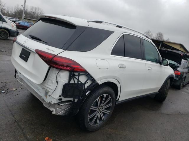 4JGFB4FB9RB070291 - 2024 MERCEDES-BENZ GLE 350 4MATIC WHITE photo 3