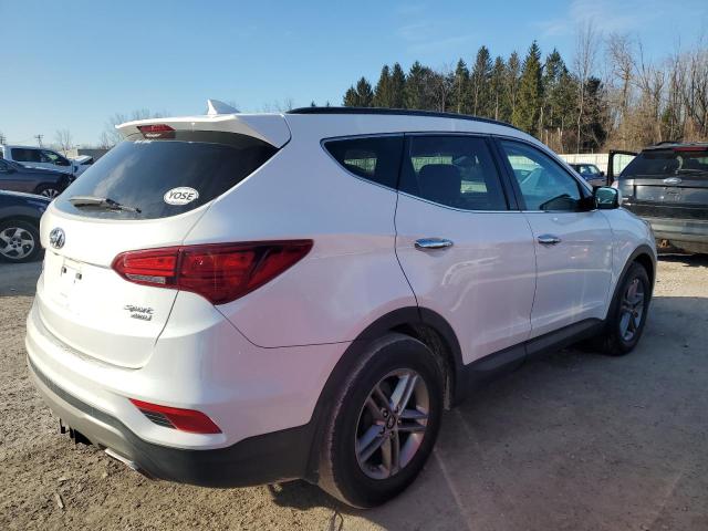 5NMZUDLB5HH021308 - 2017 HYUNDAI SANTA FE S WHITE photo 3