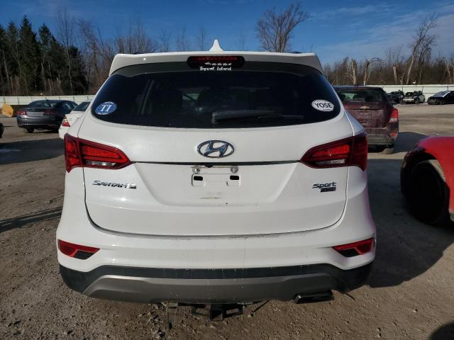 5NMZUDLB5HH021308 - 2017 HYUNDAI SANTA FE S WHITE photo 6