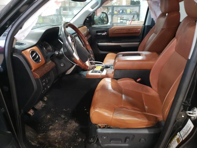 5TFAW5F10EX357662 - 2014 TOYOTA TUNDRA CREWMAX PLATINUM Schwarz Foto 7