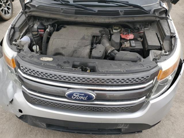 1FM5K8D84FGC23488 - 2015 FORD EXPLORER XLT SILVER photo 11