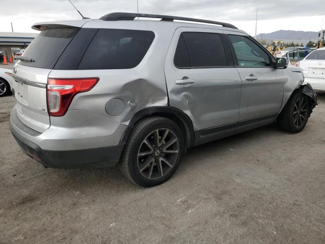 1FM5K8D84FGC23488 - 2015 FORD EXPLORER XLT SILVER photo 3