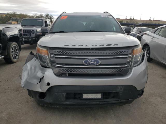 1FM5K8D84FGC23488 - 2015 FORD EXPLORER XLT SILVER photo 5