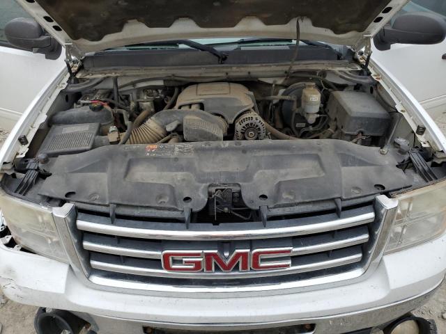 1GTR2VE70CZ211574 - 2012 GMC SIERRA K1500 SLE WHITE photo 11