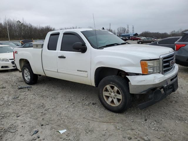 1GTR2VE70CZ211574 - 2012 GMC SIERRA K1500 SLE WHITE photo 4