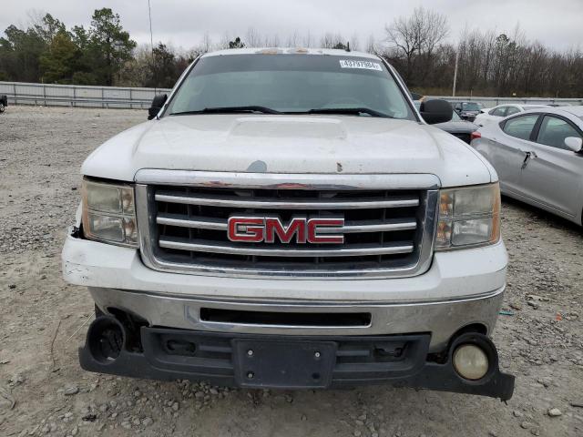 1GTR2VE70CZ211574 - 2012 GMC SIERRA K1500 SLE WHITE photo 5