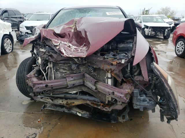 1HGCP2F36AA143568 - 2010 HONDA ACCORD LX BURGUNDY photo 5