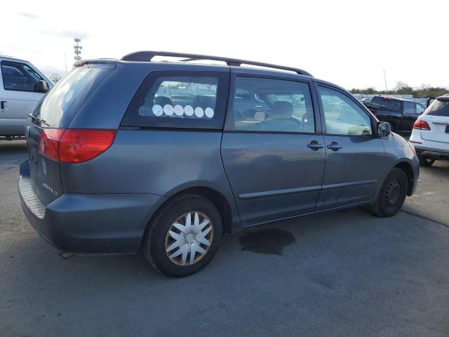 5TDZK23C78S130577 - 2008 TOYOTA SIENNA CE BLUE photo 3