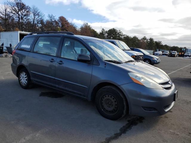 5TDZK23C78S130577 - 2008 TOYOTA SIENNA CE BLUE photo 4