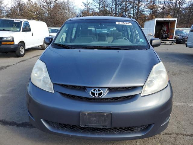 5TDZK23C78S130577 - 2008 TOYOTA SIENNA CE BLUE photo 5