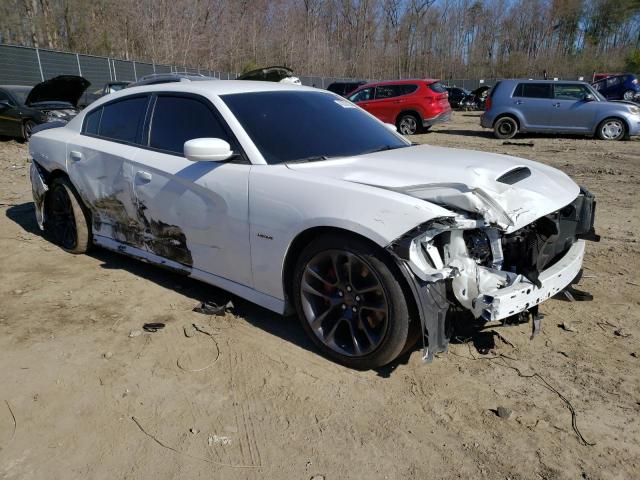 2C3CDXGJ8LH252270 - 2020 DODGE CHARGER SCAT PACK WHITE photo 4