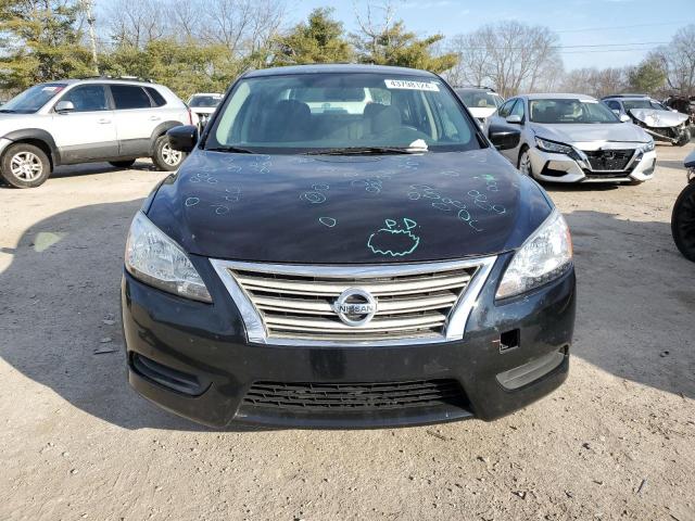 3N1AB7AP8FY369256 - 2015 NISSAN SENTRA S BLACK photo 5